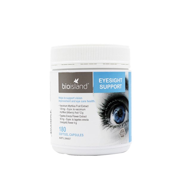 BioIsland eyesight support 生物岛护眼胶囊180粒
