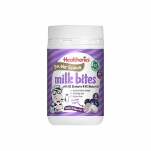 Healtheries Milk Bites 50s 贺寿利 儿童奶片（蓝莓+黑加仑）