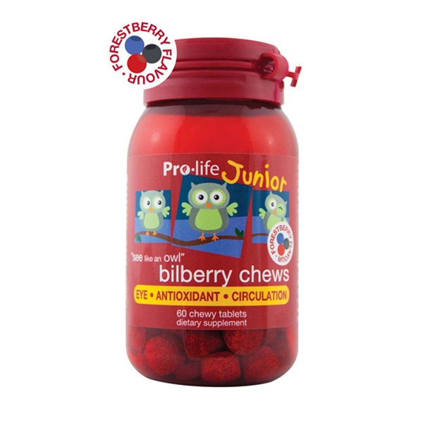 Prolife Bilberry Chews 240粒 儿童越橘护眼咀嚼片