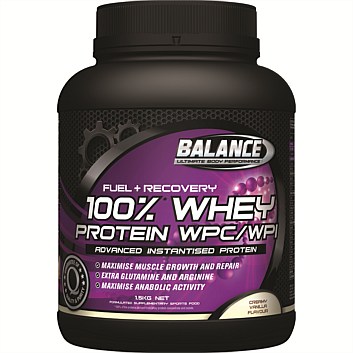 Balance 100% whey protein  蛋白粉香草1Kg