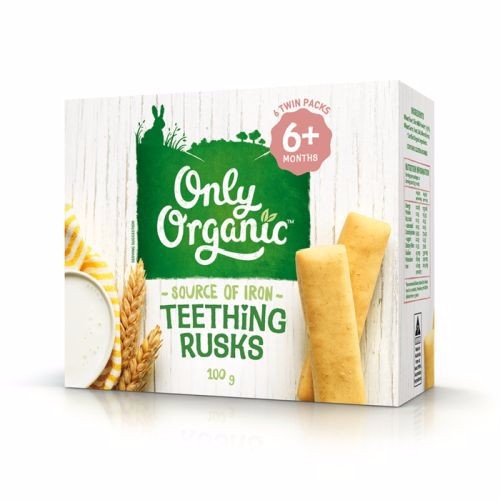 Only Organic 磨牙棒(有机食品) 100g 6个月以上宝宝使用