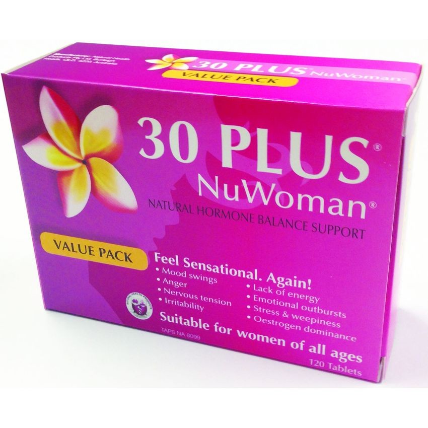 30 PLUS 120粒 女性荷尔蒙平衡片/更年期平衡片
