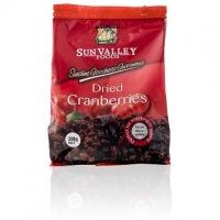 Sun Valley dried cranberries 蔓越莓干200g