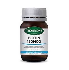 Thompson's BIOTIN 150MCG 汤普森生物素（防脱发） 100粒