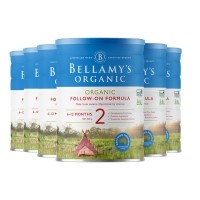 Bellamy's 贝拉米 婴儿奶粉2段*6罐（网站不可拍，联系客服下单，人民币价格只做参考）